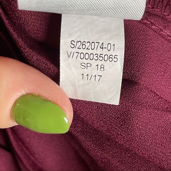 Banana Republic Factory Pleated Floral Camisole Blouse - Women’s XS Petite - Picture 7 of 7